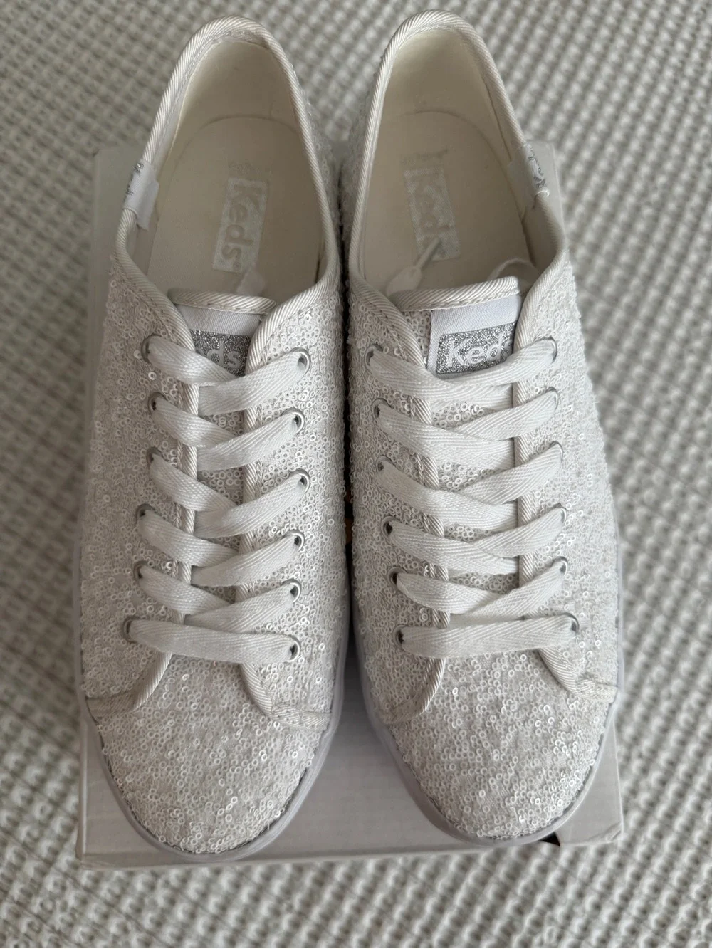Keds Triple Up Sequins Platform Sneakers